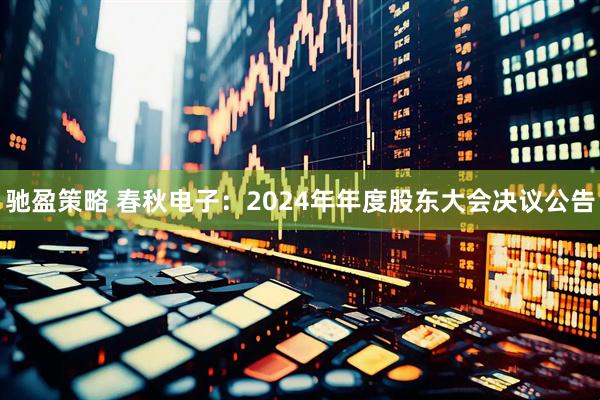 驰盈策略 春秋电子：2024年年度股东大会决议公告